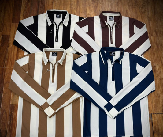 Signature Imperial Stripe Knit Shirt